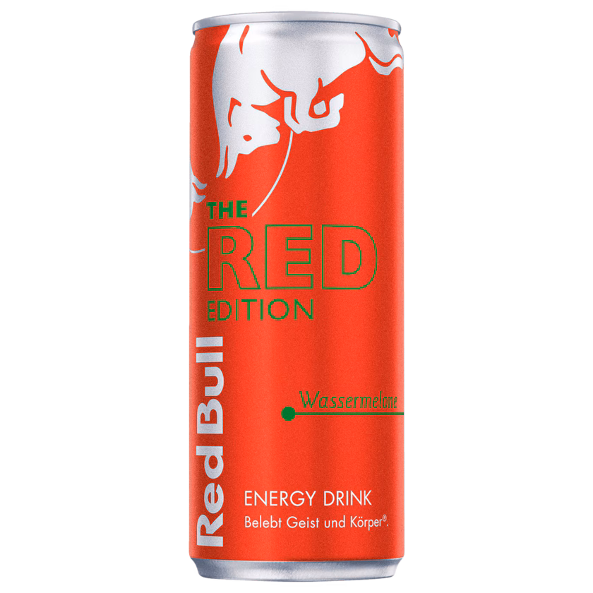 Red Bull Energy Drink Red Edition Wassermelone, 0,25L Dose