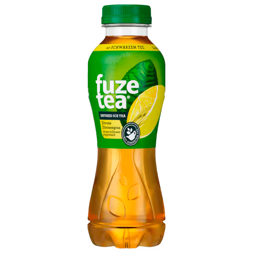 Fuze Tea Schwarzer Tee Zitrone – 0,4L