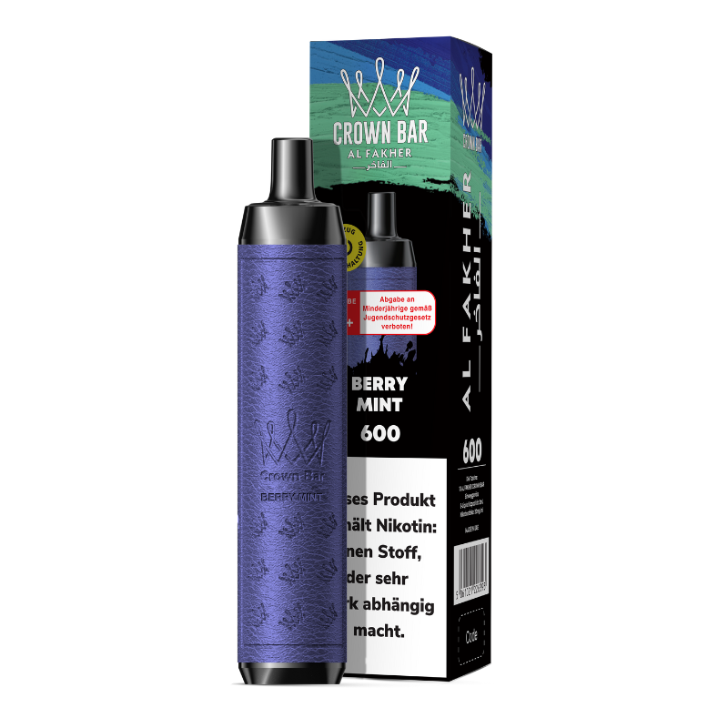 Crown Bar ALFAKHER 600 Berry Mint