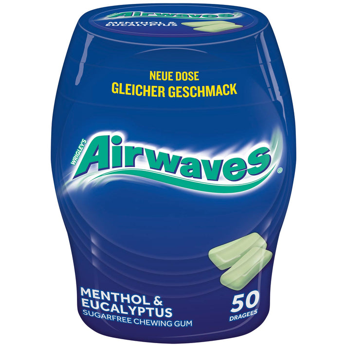 AIRWAVES Menthol & Eucalyptus – 50 Dragees