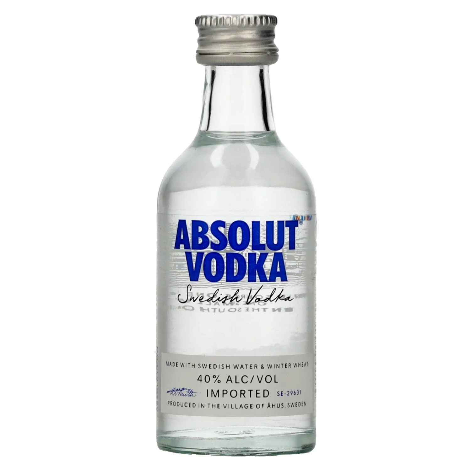 Absolut Vodka Original 40 % vol., 0,05 l