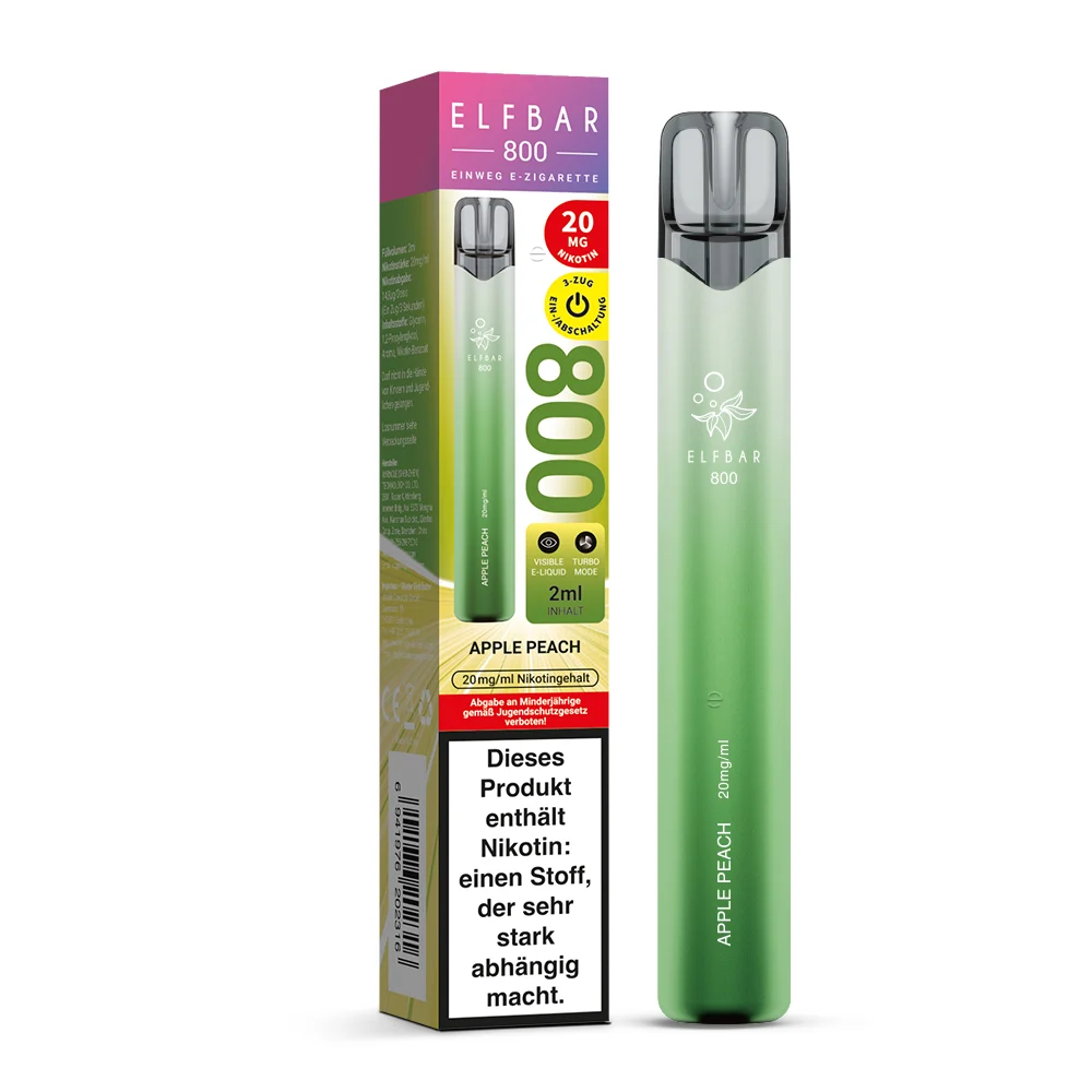 Elfbar 800 - Apple Peach 20mg
