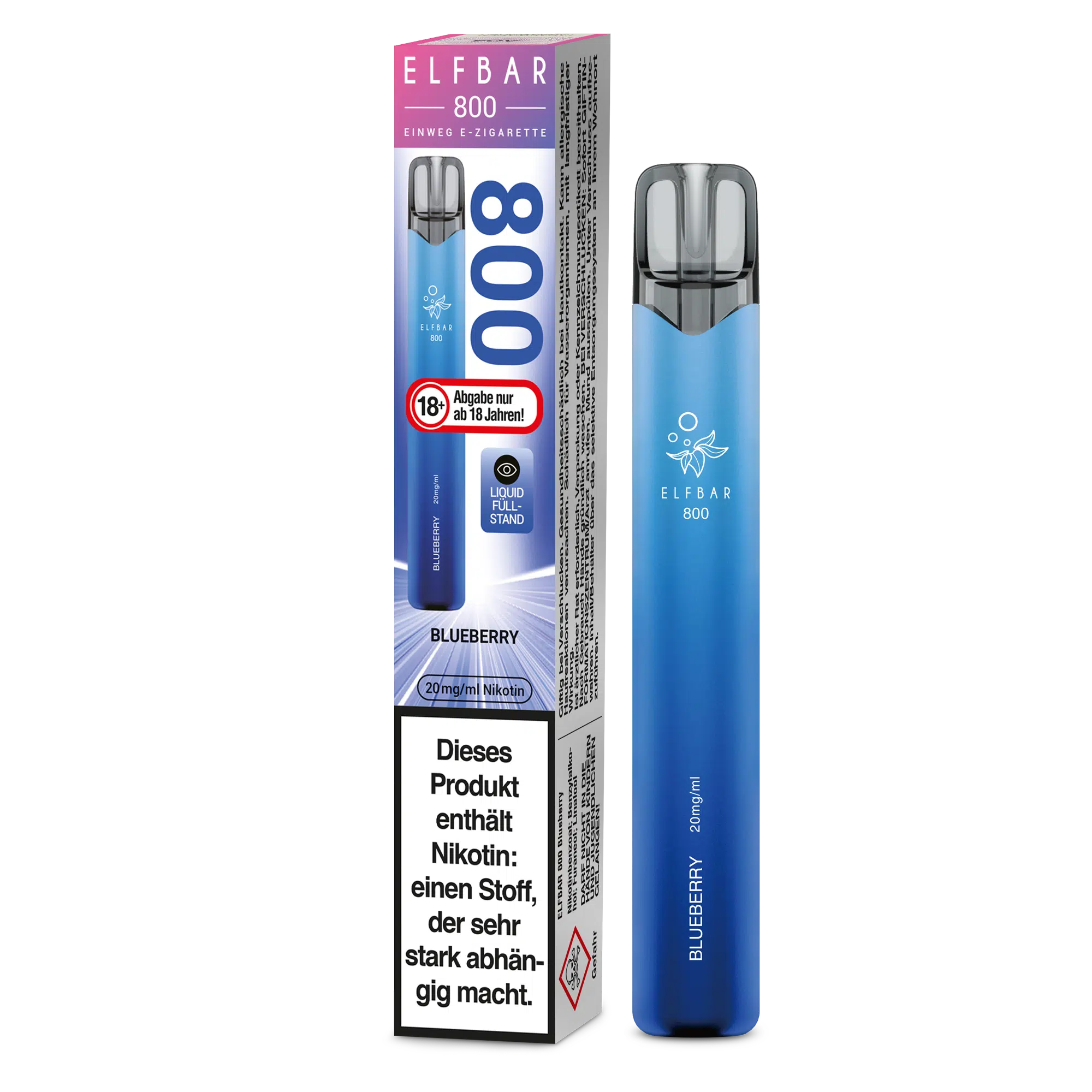 ELFBAR 800 - Blueberry 20mg