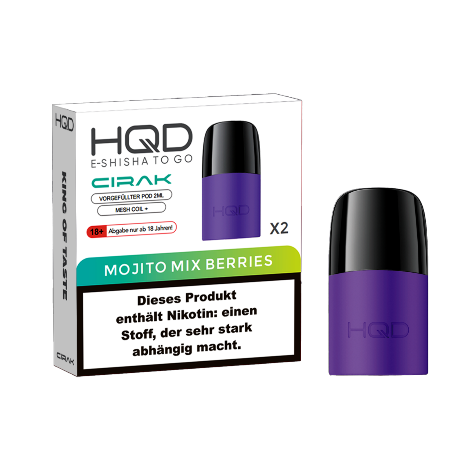 HQD CIRAK - Mojito Mix Berries