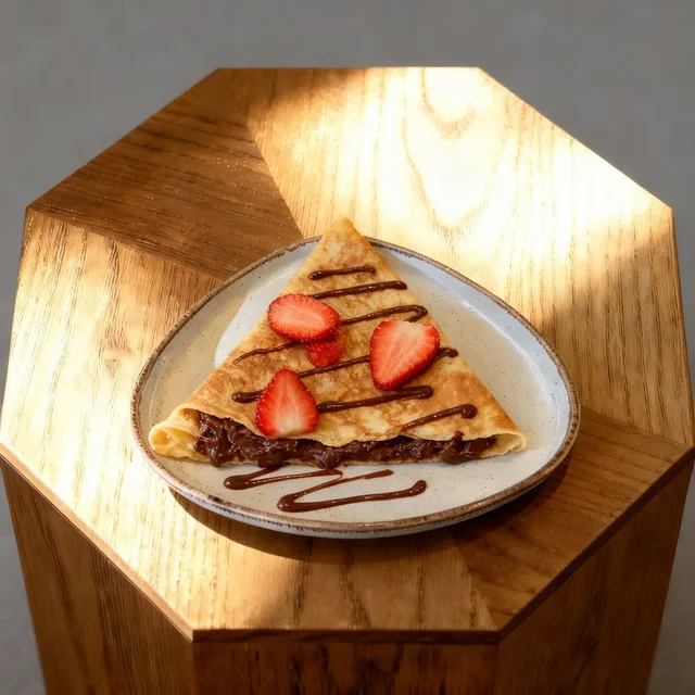 Crêpe Erdbeeren & Nutella