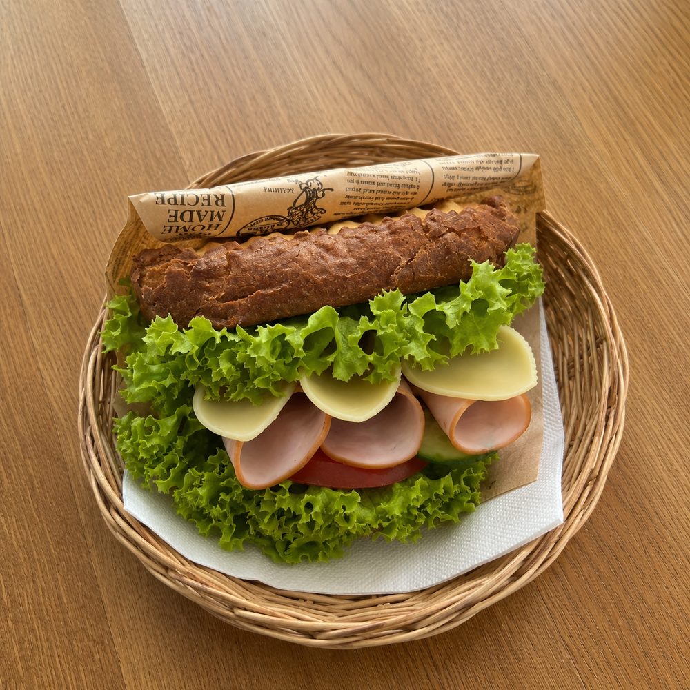 Belegtes Pan Molde Brioche